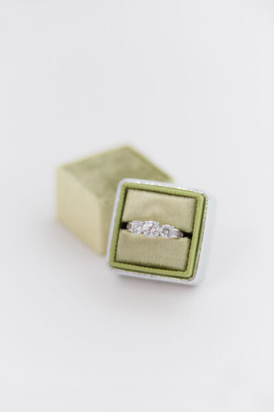 perfect engagement gift ring box for the bride