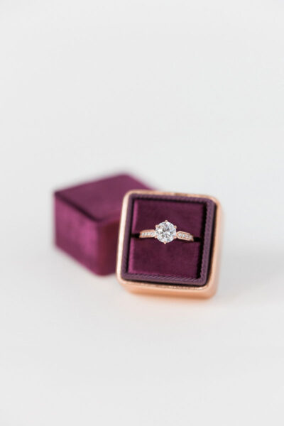 perfect engagement gift ring box for the bride