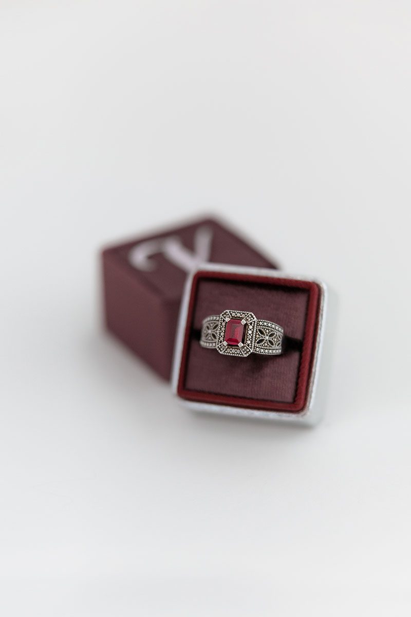 perfect engagement gift ring box for the bride