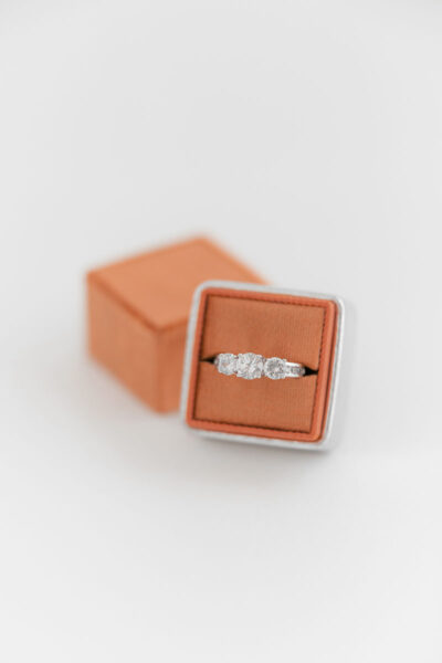 perfect engagement gift ring box for the bride