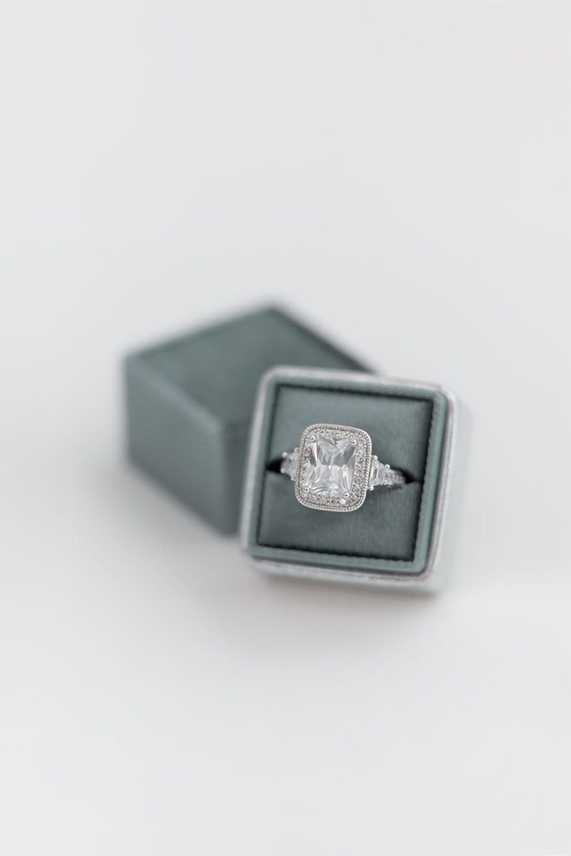 perfect engagement gift ring box for the bride