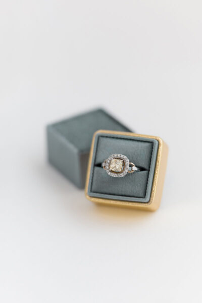 perfect engagement gift ring box for the bride