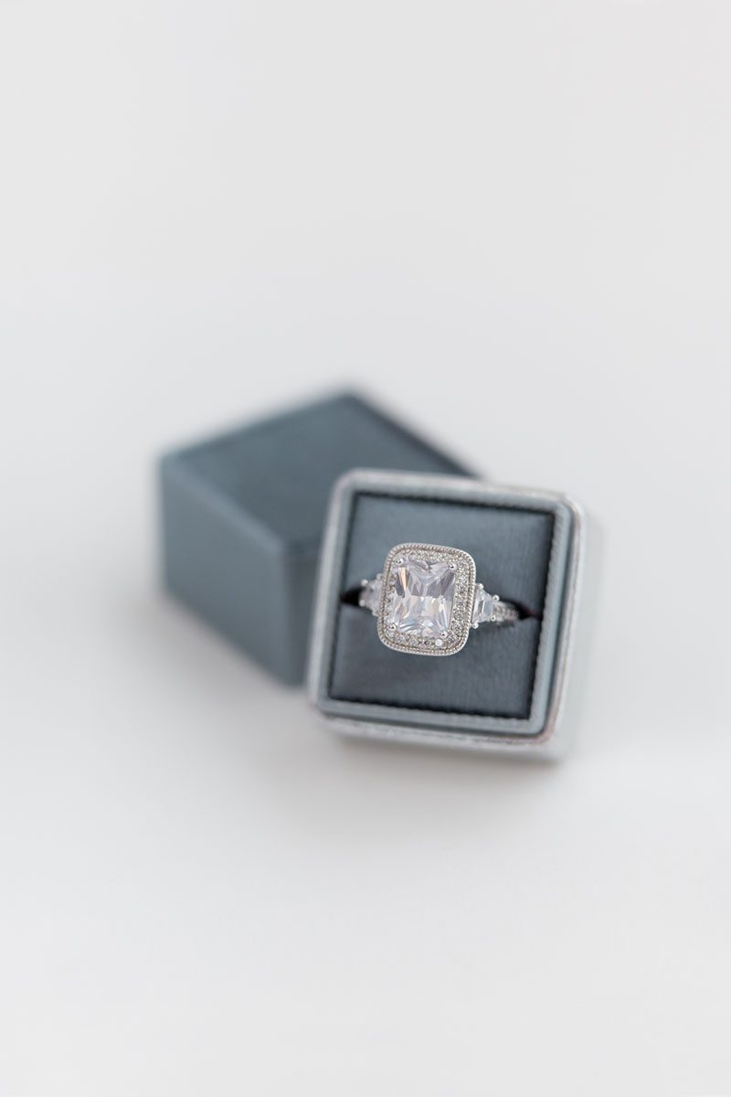 perfect engagement gift ring box for the bride