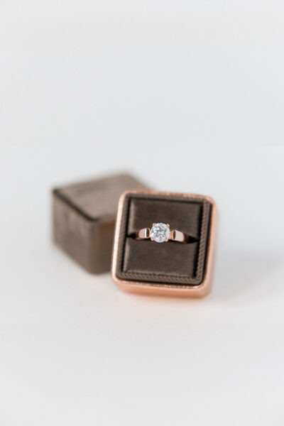 perfect engagement gift ring box for the bride