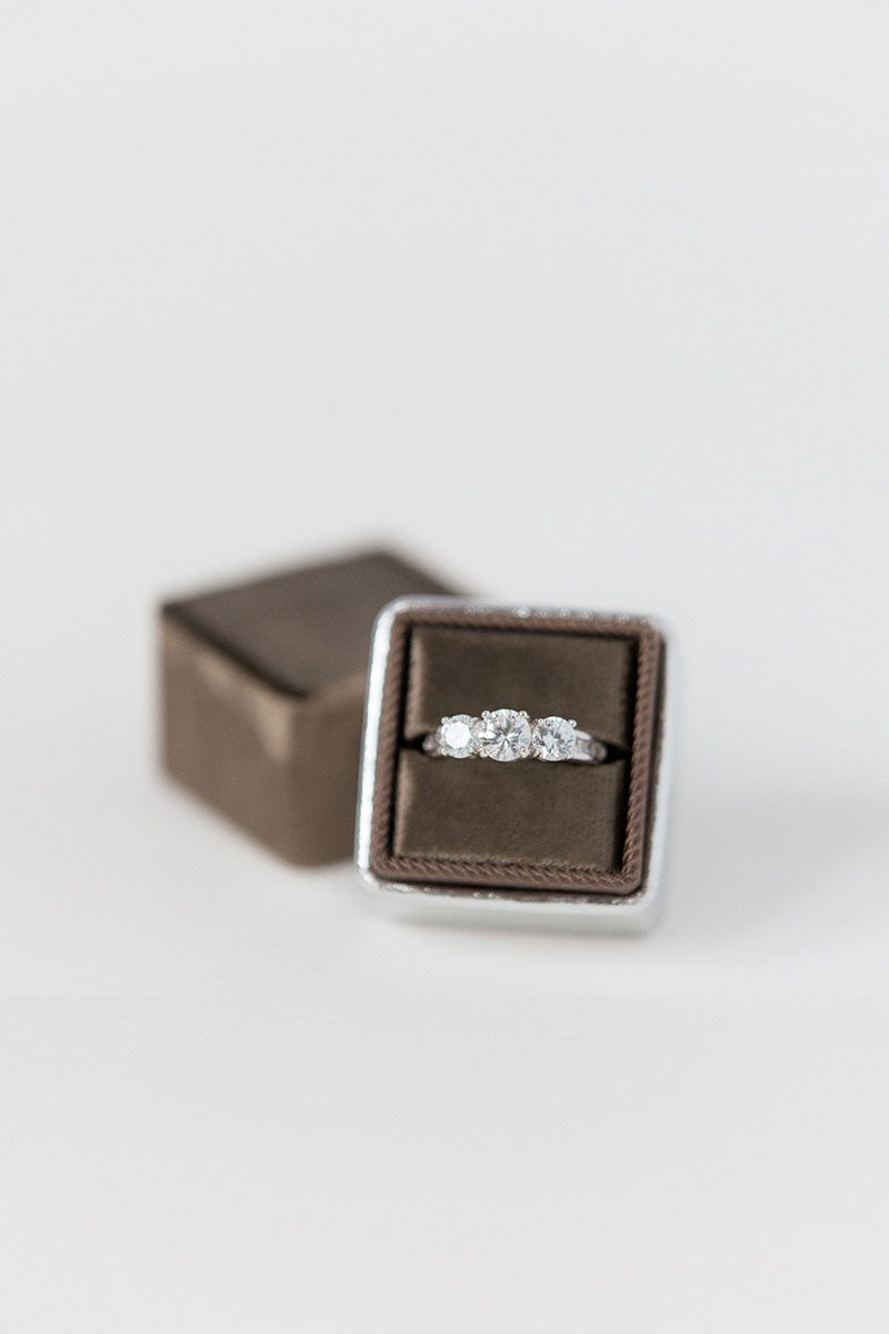 perfect engagement gift ring box for the bride