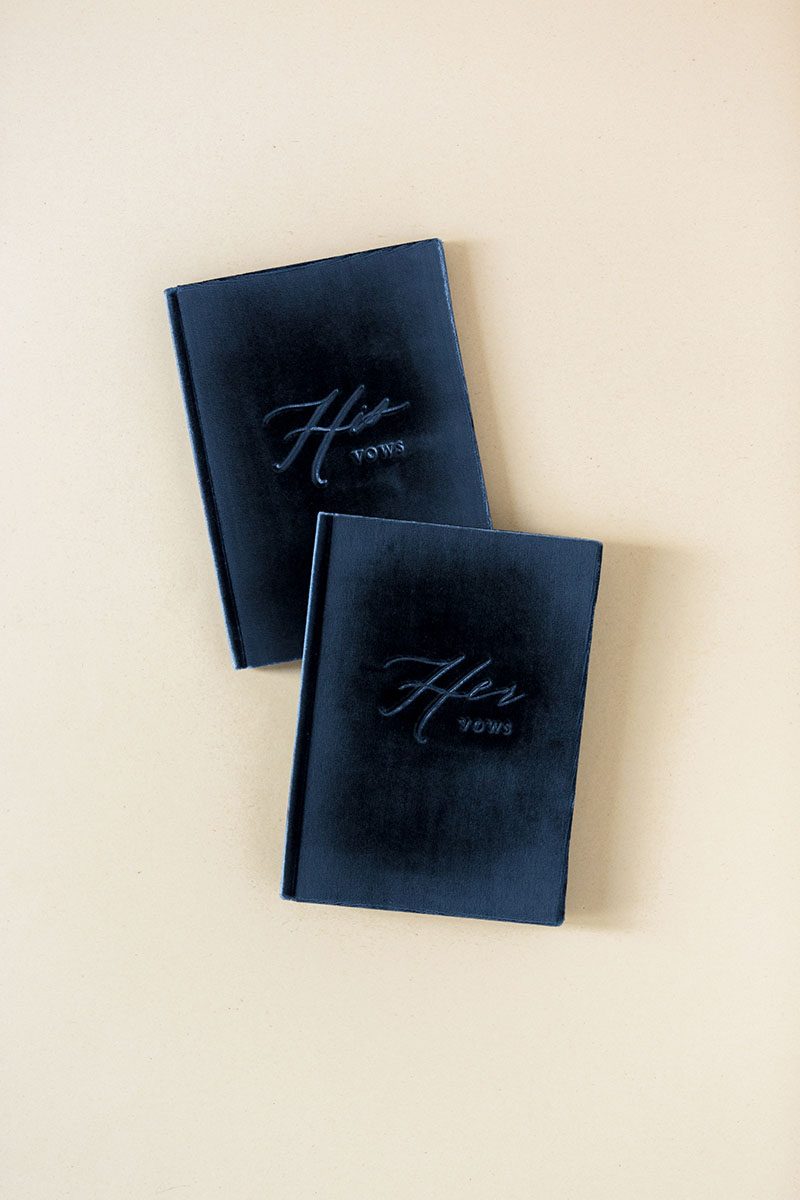 Wedding Stationery Vow Book Covers Velvet Suede Linen Leather